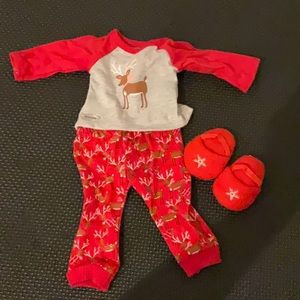 American girl doll “Christmas Morning” outfit